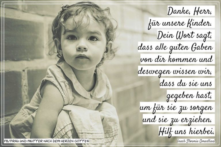 Kinder sind ein Geschenk Gottes